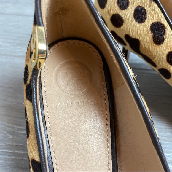 New Tory Burch Leopard Print Heels - Picture 6 of 12